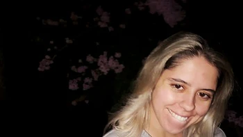 Ebony Dreier beim wilden Outdoor-Gruppenfick erwischt