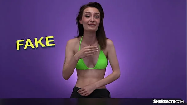 REAL OR FAKE? Huge Cumshot Edition She Reacts