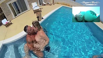 Feiertagsfick mit Amuse De Bauche & Mugur - große natürliche Titten draußen