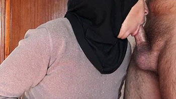 French Bisexual Cuckold Couple Begging For Big Cock - Hot Wife Blowjob & Cum In Mouth