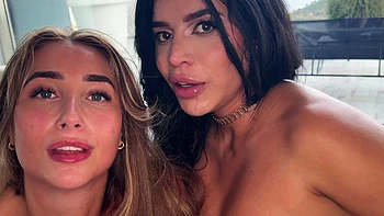 Trio de stars latinas baisé dur à Barcelone