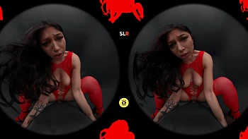 Cowgirl hardcore em slowmotion - Alexa no seu quarto