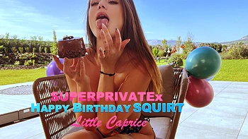 SUPERPRIVATEx Birthday Squirt Little Caprice - Little Caprice Dreams