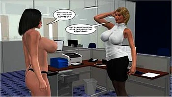 Primera follada lésbica de pechos grandes