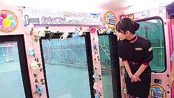 Magic Mirror Van: The Best Working Women! Cabin Attendants Of A Major Airline: First Public Deep Kiss Vol. 02 - Face Revealed! All 8 Girls In A Sex Special! A Cabin Attendant In Black Pantyhose Gets Wet During A Passionate Kiss, With Her Tongues Fiercely