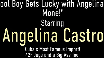 Angelina Castro’s Huge Silicone Tits Blowjob