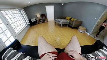 Sabina Steele's Hardcore Anal Bareback TG Sex by Grooby