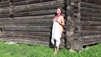 Naked in the village