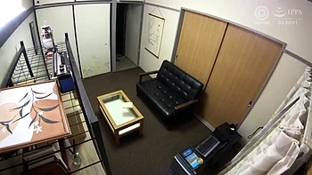 Cute Babe Handjobs and Kisses in Tight Space