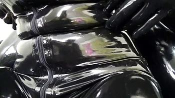 Asian Japanese Amateur Fucks in Latex