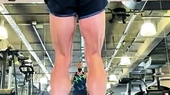 Nikita Kinka's hardcore gym femdom training