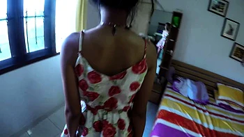 Chubby Asian Teen Fucked on Cam Amateur