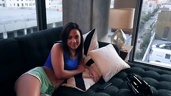 Dirty couple Amara & Tony fuck wild in POV doggystyle