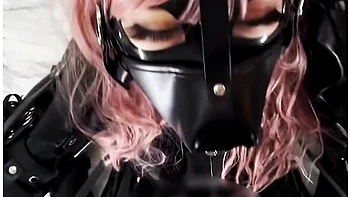 Bitch in Suit Swallows Deep