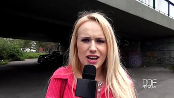 Busty Czech Babe Loves Sucking Cock POV