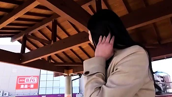 Japanese amateur in lingerie fucked on cam