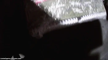 Behind the Scenes with Czech Brunette Small-Tits Star