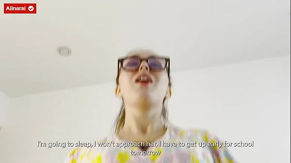 Stepmom climbed on her stepson's penis while he was on the phone with his father