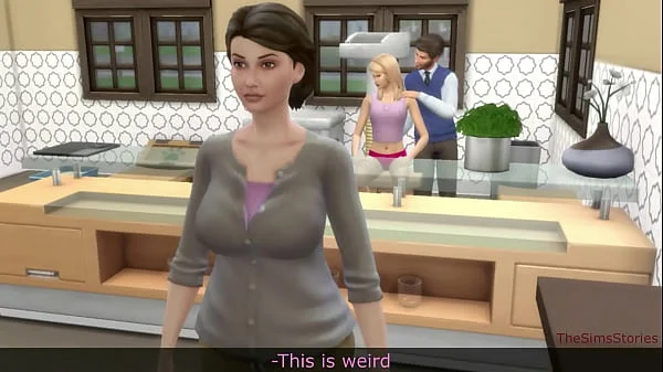 Sims 4, Stepfather seduced and fucked his stepdaughter