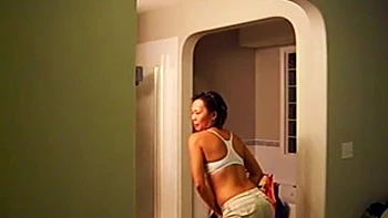 Asian MILF's Big Ass Caught on Hidden Cam