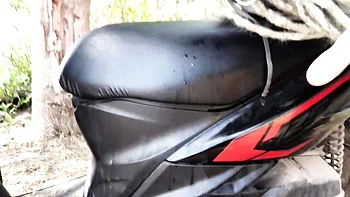 Tattooed skinny babe with dreadlocks fucked on beach