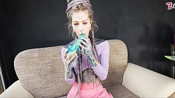 Tattooed Anuskatzz and Nikolaz Zpageti anal gape fun