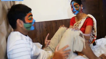 Hot Babysitter Kavita Gives Horny Golu a Handjob