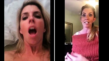 British Blonde Emma Jane Masturbates in Lingerie