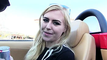 Blonde Babe in Lingerie Gets Her Ass Fucked