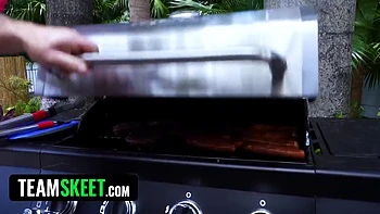 Cum-in-Mouth American Compilation with Deep Tongue