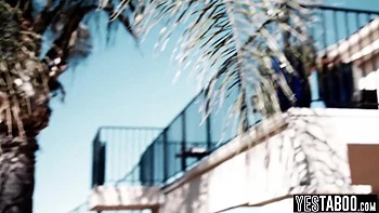 Busty Gold Digger Fucks Bf and Stepdad