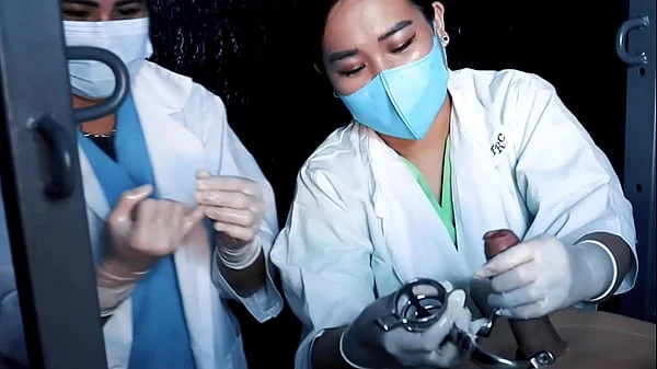 DominaFire Sadistic Nurse Sounding Chastity Slave