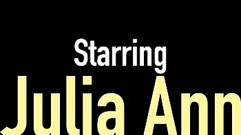 Julia Ann's Huge Fake Tits Get Hardcore Fucking