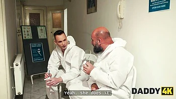 Daddy Fucks Son's Girlfriend in Clinic