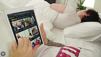 Blowjob & Facial with My Hairy 58yo MILF Mother-in-Law