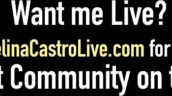 Sara Jay and Angelina Castro's chubby brunette tits and ass