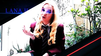 Step-daddy fucks teen's big tits and ass