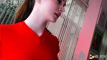 Prurient Hazel Moore at big cock scene