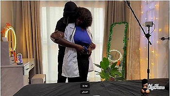 Lonely Married Doctor Lets Her Stepbrother Cum In Her Pussy Before Going To Work