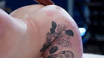 Redhead Rose get fucked by BBC WIFEY