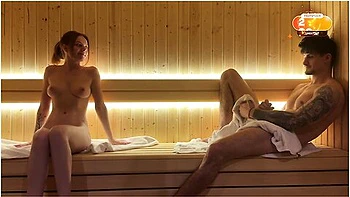 Sex With A Redheaded Milf Stranger In A Public Sauna