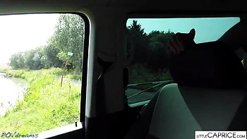 STREETFUCK Auto Stop Leanne Lace - Little Caprice Dreams