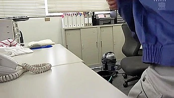 Japanese Babe Takes A Hard Pounding In The Office