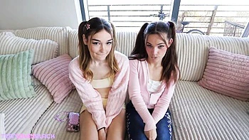 Rough Della Cate and Juniper Ren at bbc clip