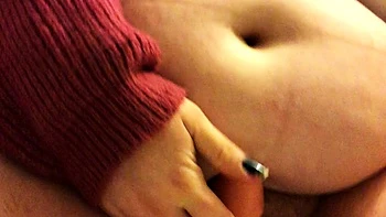 Big boobs milf masturbates with her dildo
