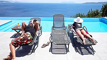 Public Extreme! Fucked On The Hotel Terrace!