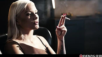 Big cock smut with dollish Kristof Cale and Zazie Skymm from Smoking Hawt