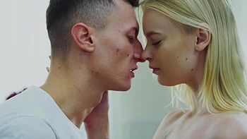 Ariela Donovan and Nick Ross enjoy passionate sex while blindfolded in a steamy babes scene.