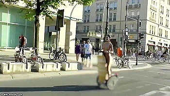 Nude Jenny In Berlin - Public Nudity Porn