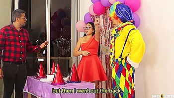 I Fuck Birthday Girl At Her Stepfathers House While He Works